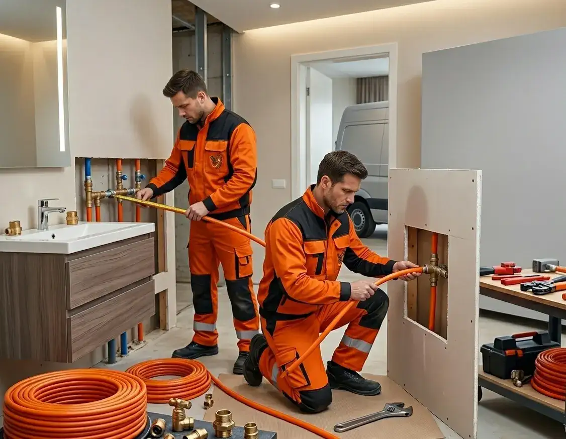 Water line installation and renewal